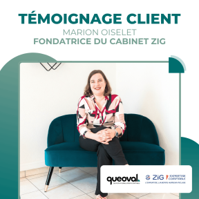 Témoignage client – Marion Oiselet, fondatrice du cabinet ZIG : “Queoval est un outil simple mais redoutablement efficace”
